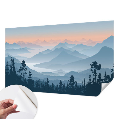 Modern tapéta Hegyi panoráma
