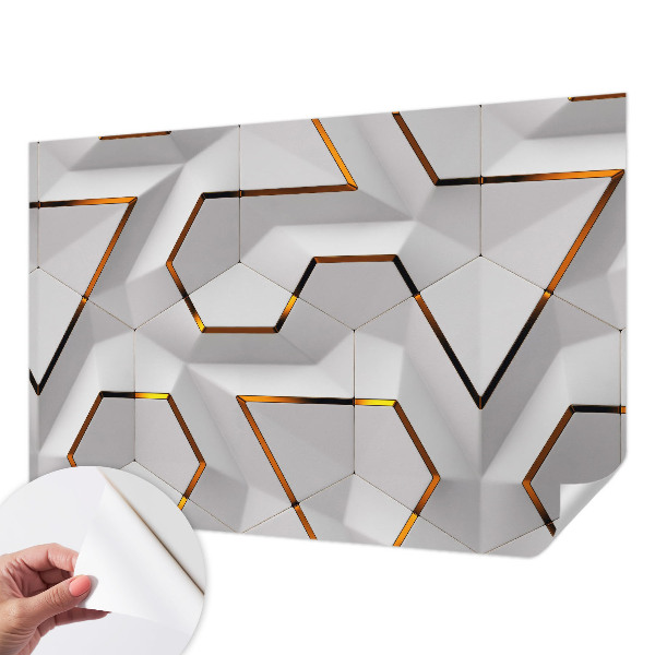 Fotótapéta 3D Modern geometria