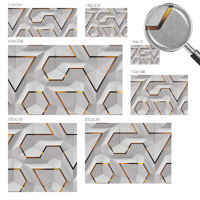 Fotótapéta 3D Modern geometria