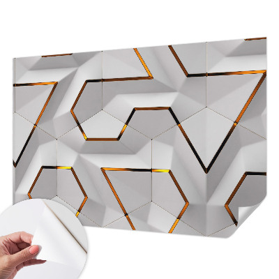 Fotótapéta 3D Modern geometria
