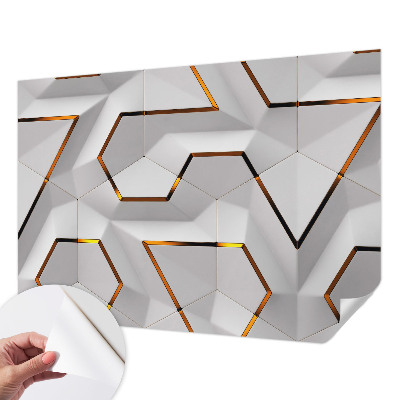 Fotótapéta 3D Modern geometria