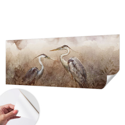 Öntapadós fotótapéta nappaliba Elegáns madarak