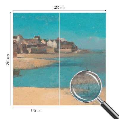 Fotótapéta 3D Egy csendes falu