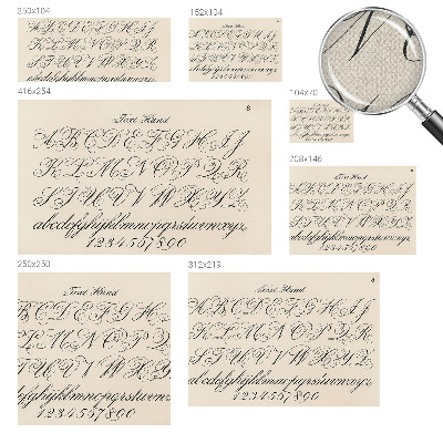 Gyerek fotótapéta Kalligrafikus írás