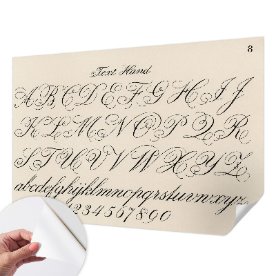 Gyerek fotótapéta Kalligrafikus írás