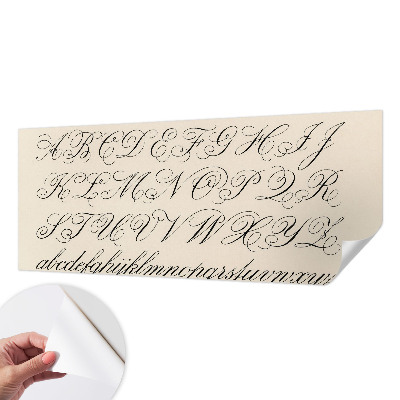 Gyerek fotótapéta Kalligrafikus írás