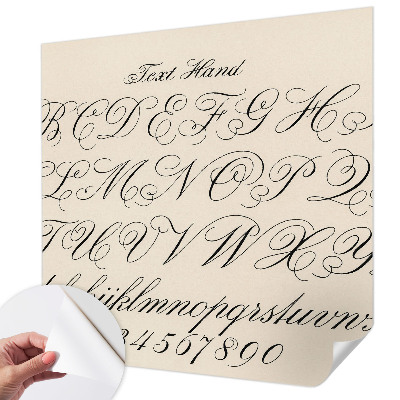 Gyerek fotótapéta Kalligrafikus írás
