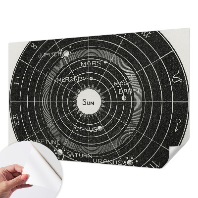 Hálószoba fotótapéta Kozmikus diagram