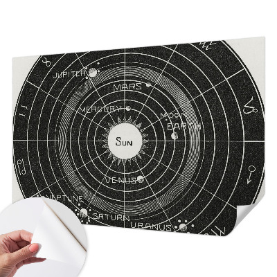 Hálószoba fotótapéta Kozmikus diagram
