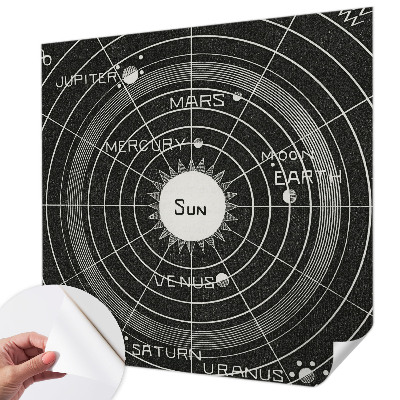 Hálószoba fotótapéta Kozmikus diagram