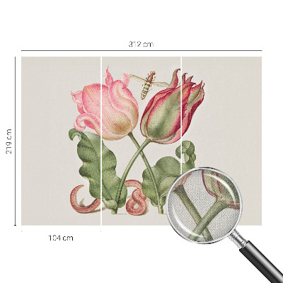 Fotótapéta gyerekszobába Tulipán szépség