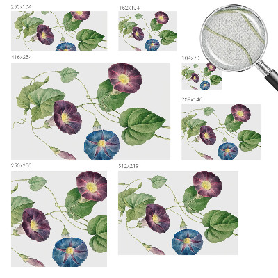 Öntapadós fotótapéta hálószobába Florisztikai elegancia