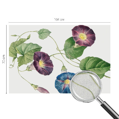 Öntapadós fotótapéta hálószobába Florisztikai elegancia