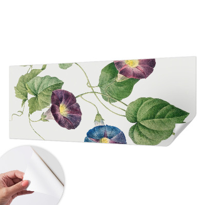 Öntapadós fotótapéta hálószobába Florisztikai elegancia