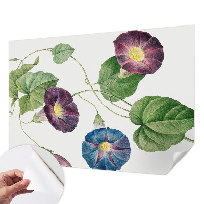 Öntapadós fotótapéta hálószobába Florisztikai elegancia