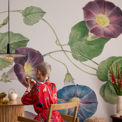 Öntapadós fotótapéta hálószobába Florisztikai elegancia