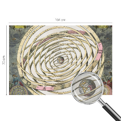 Öntapadós fotótapéta falra Kozmikus spirál