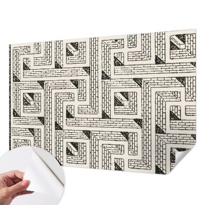 Fotótapéta 3D Tégla labirintus