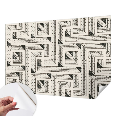 Fotótapéta 3D Tégla labirintus