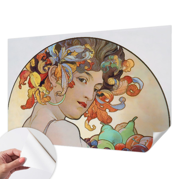 Fotótapéta fiúknak Színes szecesszió