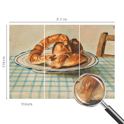 Különleges fotótapéta Konyhai pékáruk