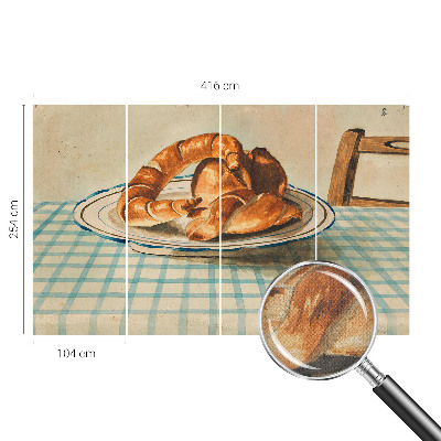 Különleges fotótapéta Konyhai pékáruk