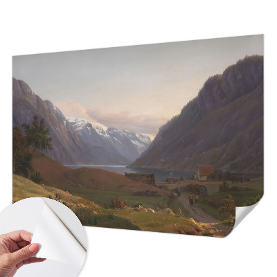 Öntapadós tapéta falra Hegyi panoráma