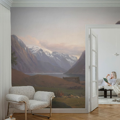 Öntapadós tapéta falra Hegyi panoráma