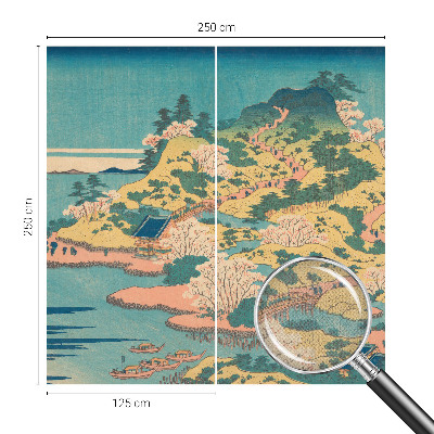 Hálószoba fotótapéta Japán tájkép