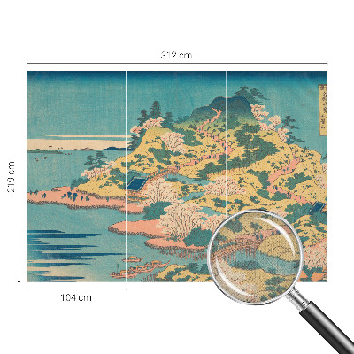 Hálószoba fotótapéta Japán tájkép