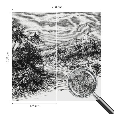 Fotótapéta gyerekszobába Egzotikus panoráma