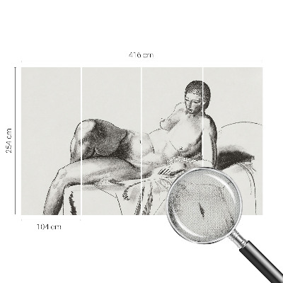 Öntapadós poszter tapéta Művészi akt