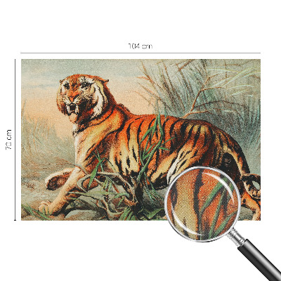 Fotótapéta 3D Tigris természet