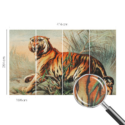 Fotótapéta 3D Tigris természet