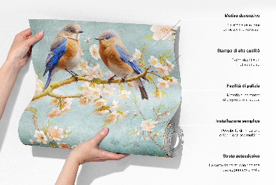 Fotótapéta gyerekszobába Téli madár