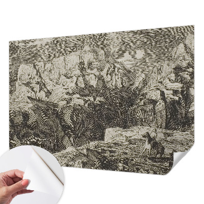 Fotótapéta lányoknak Hegyi táj
