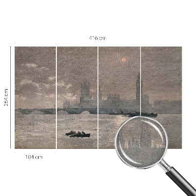 Öntapadó tapéta Éjszakai panoráma