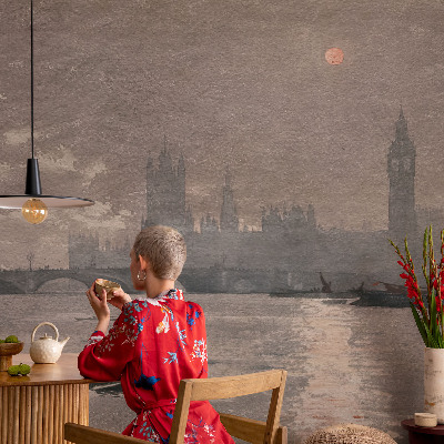 Öntapadó tapéta Éjszakai panoráma