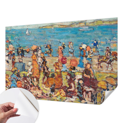 Öntapadós fotótapéta nappaliba Strand jelenet