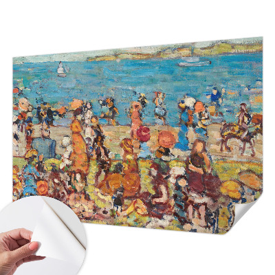 Öntapadós fotótapéta nappaliba Strand jelenet
