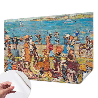 Öntapadós fotótapéta nappaliba Strand jelenet