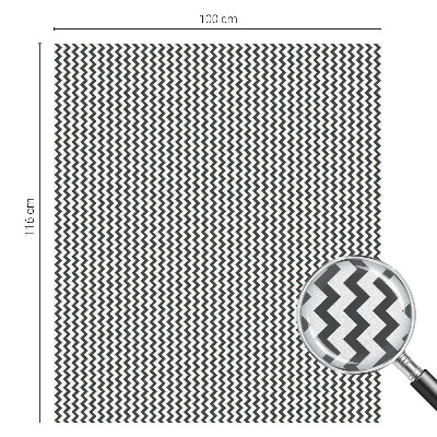 Öntapadós belátásgátló fólia Cikcakk minta