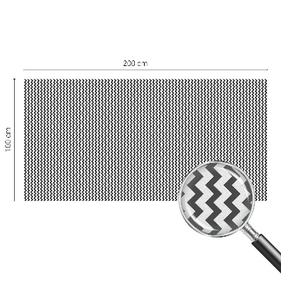 Öntapadós belátásgátló fólia Cikcakk minta