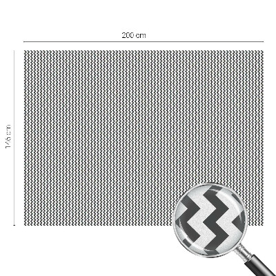 Öntapadós belátásgátló fólia Cikcakk minta