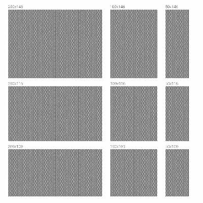 Öntapadós belátásgátló fólia Cikcakk minta