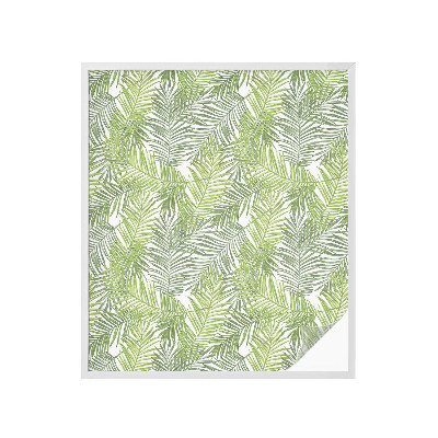 Színes mintás ablakfólia Növényi minták