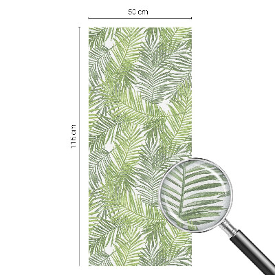 Színes mintás ablakfólia Növényi minták