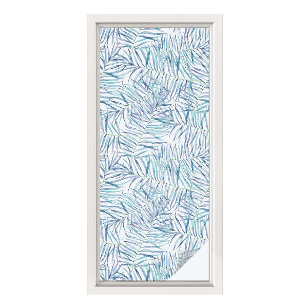 Dekoratív üvegfólia ablakra Botanikai minta