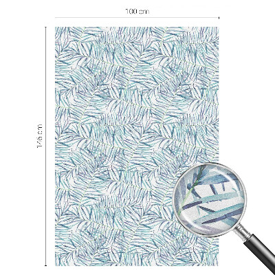 Dekoratív üvegfólia ablakra Botanikai minta