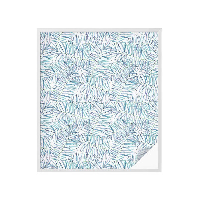 Dekoratív üvegfólia ablakra Botanikai minta